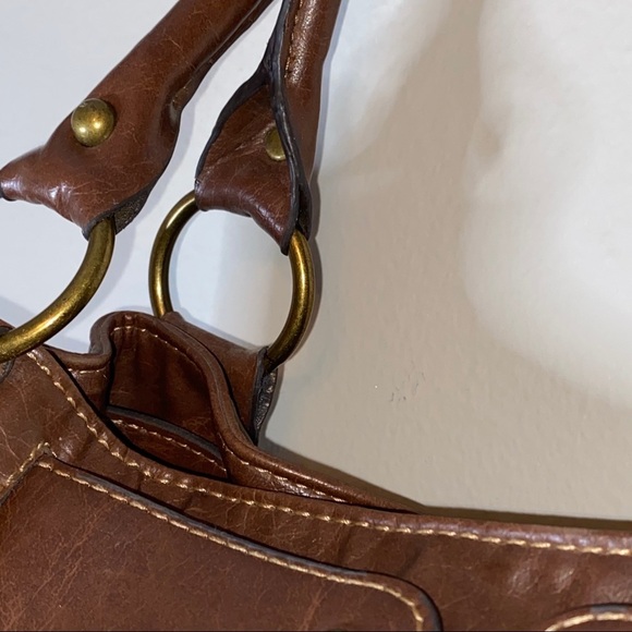 Axcess Liz Claiborne Color Block Boho Bag - Picture 8 of 15